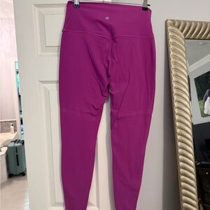 Lululemon Athletica Align 28” magenta  Leggings